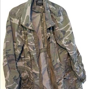 Camo utility jacket